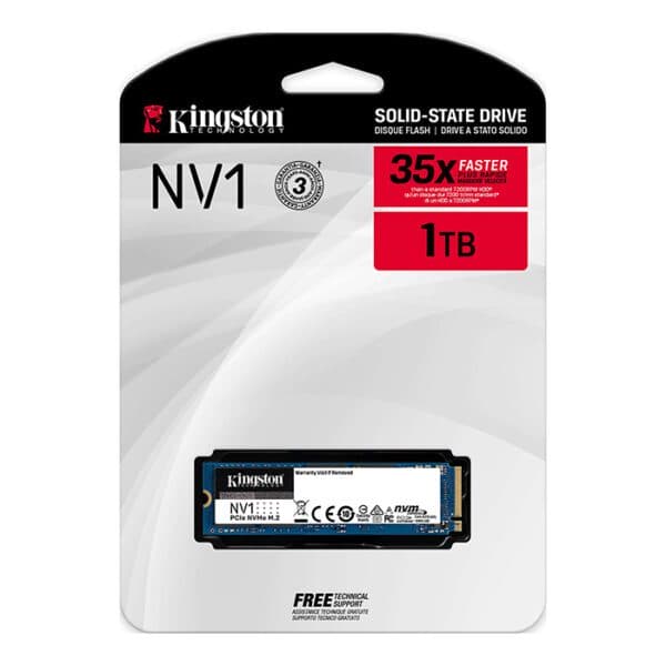 Kingston NV1 1TB PCIe NVME M.2 Internal SSD