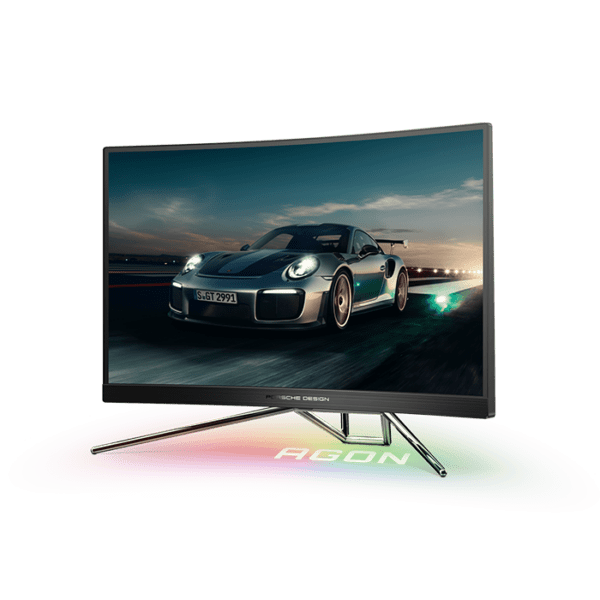 AOC Porsche PD27 LED display 68.6 cm (27") 2560 x 1440 pixels 2K Ultra HD Black