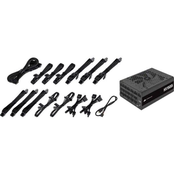 CORSAIR HX1500i Fully Modular Ultra-Low Noise Platinum ATX 1500 Watt PC Power Supply