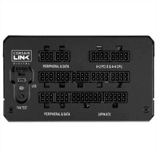 CORSAIR HXi Series HX850i High-Performance ATX Power Supply — 850 Watt 80 Plus PLATINUM Certified PSU