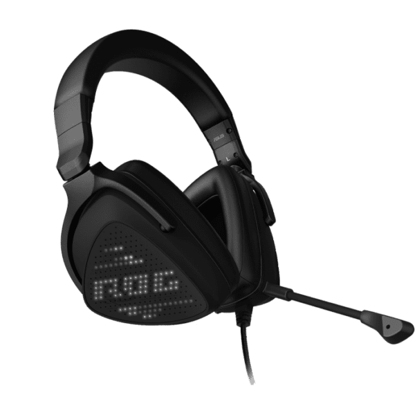 Asus ROG Delta S Animate Lightweight USB-C gaming headset ,compatible with PCs, PlayStation 5, Nintendo Switch