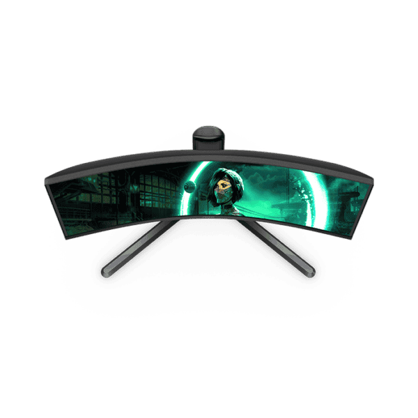 AOC C27G3 27” Curved Framless Gaming Monitor, FHD 1080P, Height adjustable |Black/RED