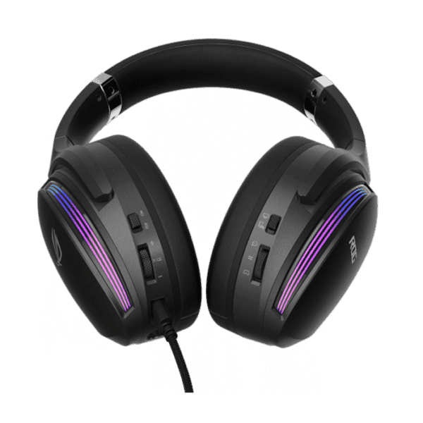 ASUS ROG Fusion II 500 RGB gaming headset ,compatible with PCs, PlayStation® 5, Nintendo Switch™ and Xbox