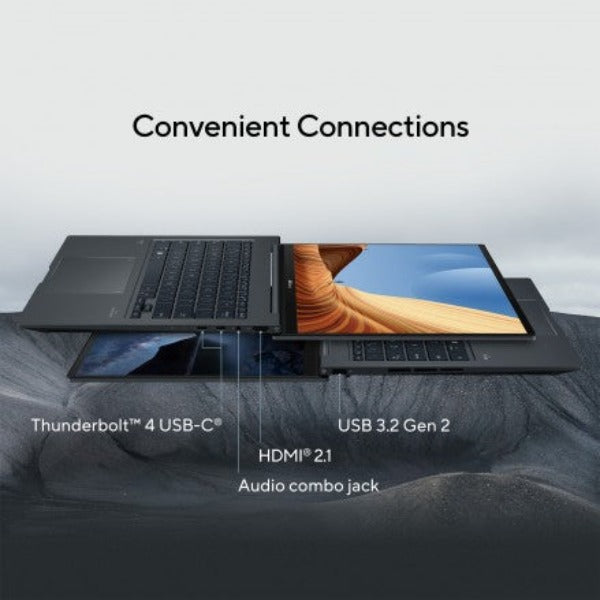 ASUS ZENBOOK 14 UX3404VC-OLEDI9SG | Intel i9 13900H, 16GB RAM, 1TB SSD, 14.5"OLED 2.8K (2880x1800), 4GB NVIDIA RTX3050, Win11 Home, Eng-Arabic K/B, Sandstone Beige