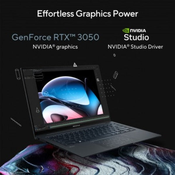 ASUS ZENBOOK 14 UX3404VC-OLEDI9SG | Intel i9 13900H, 16GB RAM, 1TB SSD, 14.5"OLED 2.8K (2880x1800), 4GB NVIDIA RTX3050, Win11 Home, Eng-Arabic K/B, Sandstone Beige
