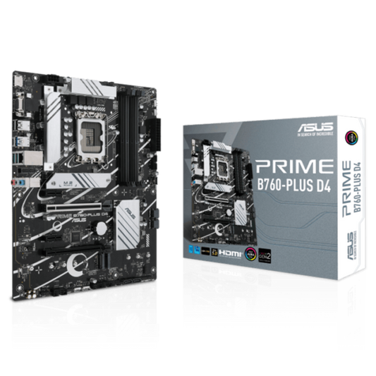 Asus Prime B760-PLUS D4 Intel® B760 LGA 1700 ATX Motherboard