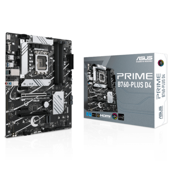 Asus Prime B760-PLUS D4 Intel® B760 LGA 1700 ATX Motherboard
