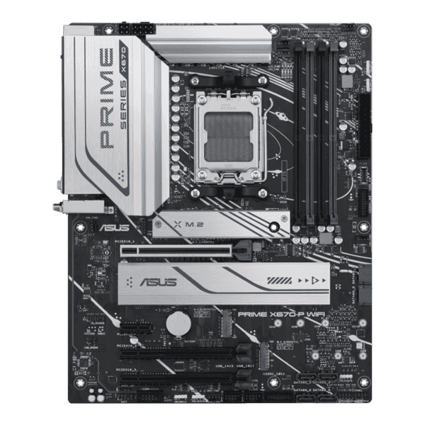 Asus Prime X670-P WiFi Socket AM5 (LGA 1718) Ryzen 7000 ATX Motherboard ,DDR5