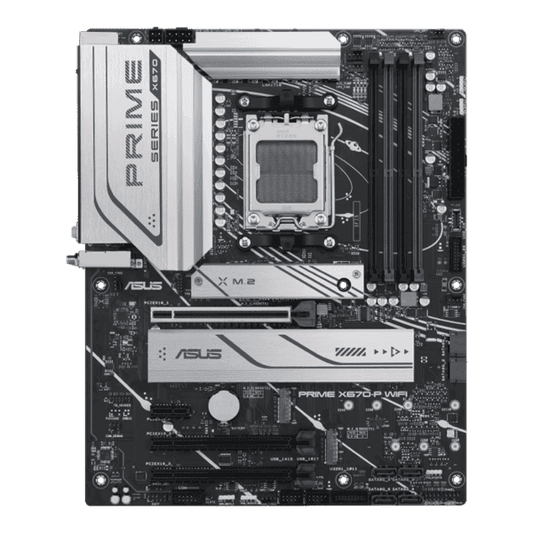 Asus Prime X670-P WiFi Socket AM5 (LGA 1718) Ryzen 7000 ATX Motherboard ,DDR5