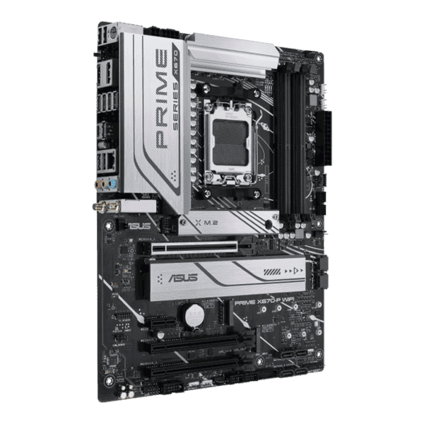 Asus Prime X670-P WiFi Socket AM5 (LGA 1718) Ryzen 7000 ATX Motherboard ,DDR5