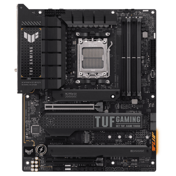 ASUS TUF GAMING X670E-PLUS WIFI AMD AM5 ATX Gaming Motherboard with DDR5 and PCIe 5.0