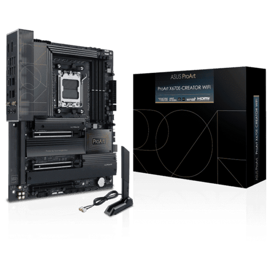 Asus ProArt X670E-Creator WiFi AMD Socket AM5 ATX Wi-Fi 6 Motherboard