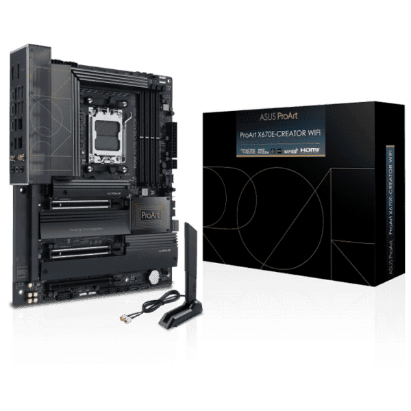 Asus ProArt X670E-Creator WiFi AMD Socket AM5 ATX Wi-Fi 6 Motherboard