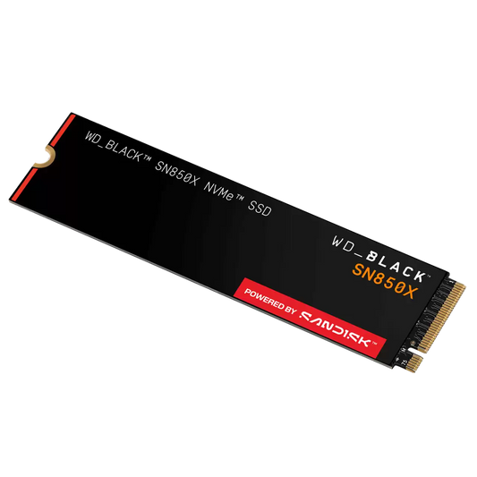 WD_BLACK SN850X 4TB PCIe Gen4 NVMe M.2 Gaming SSD – Up to 7,300MB/s High Performance Storage