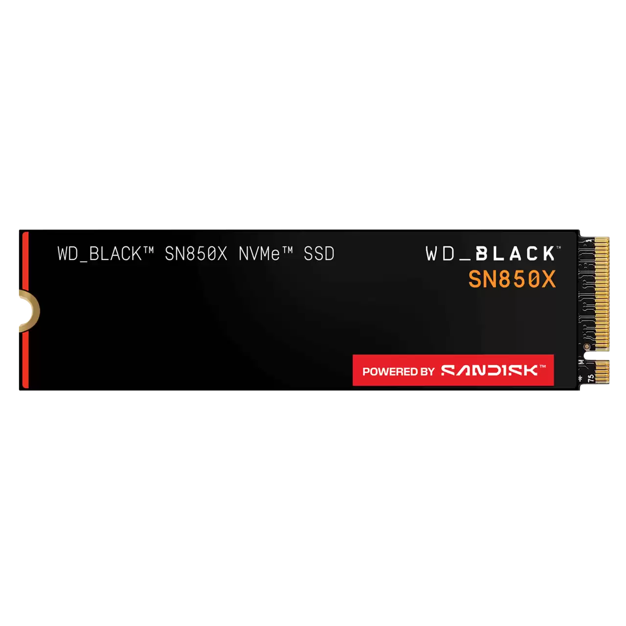 WD_BLACK SN850X 4TB PCIe Gen4 NVMe M.2 Gaming SSD – Up to 7,300MB/s High Performance Storage