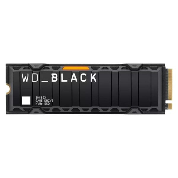 WD Black SN850X NVMe 2TB Internal SSD with Heat sink M.2 PCIe Gen4 x4