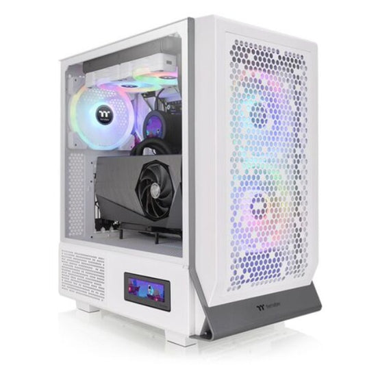 Thermaltake Ceres 500 TG ARGB Snow Mid Tower Gaming Case