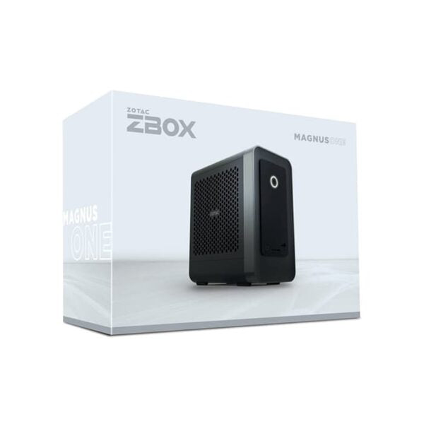 Zotac Zbox Magnus One ZBOX-ECM73070C, Intel Core i7-10700 Octa-Core 2.9 – 4.8GHz, GeForce RTX 3070 Mini PC Black (No Memory, No HDD/HDD)
