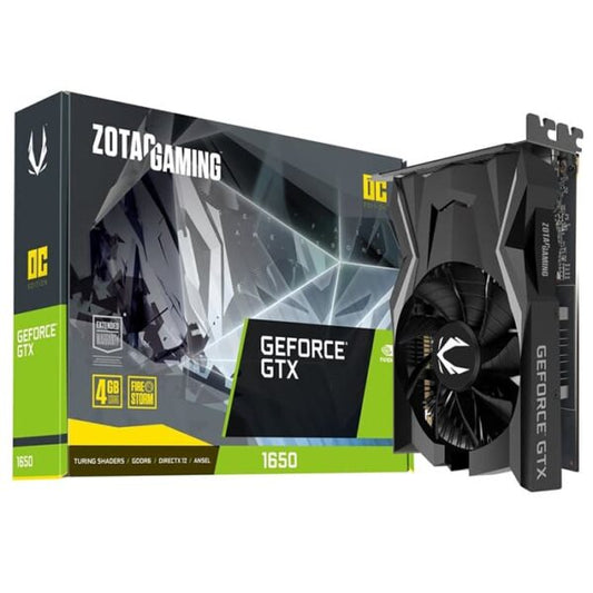 ZOTAC GAMING GeForce GTX 1650 OC GDDR6 4GB Graphics Card
